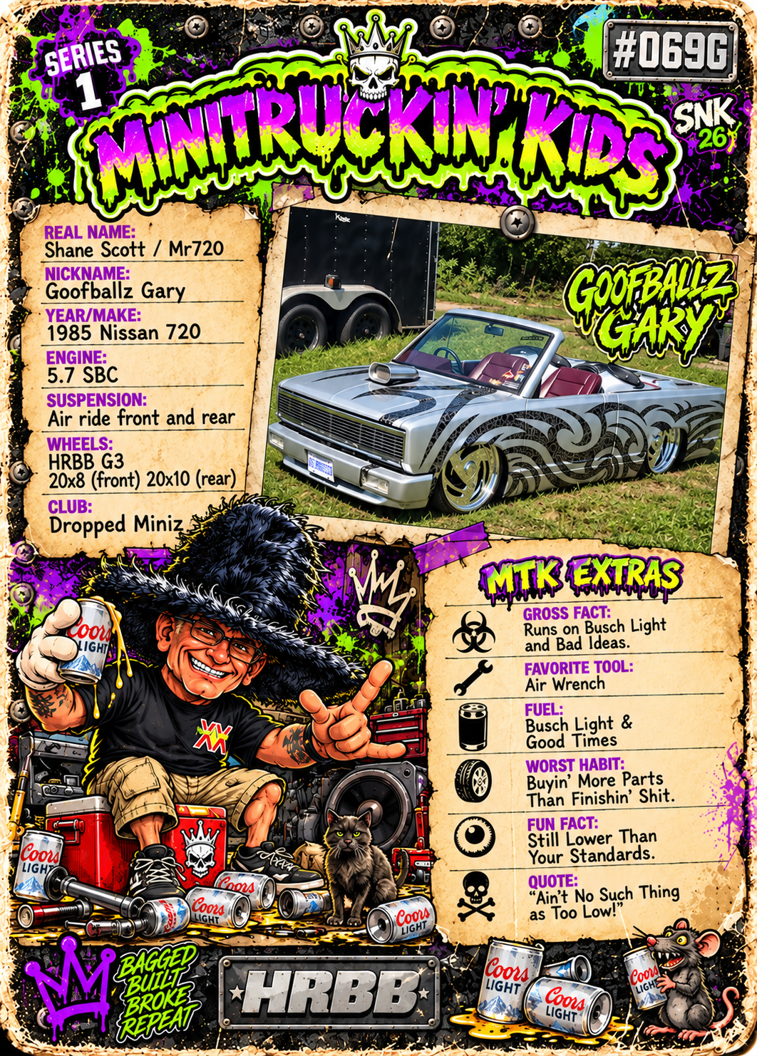 Custom MTK Card Art Work